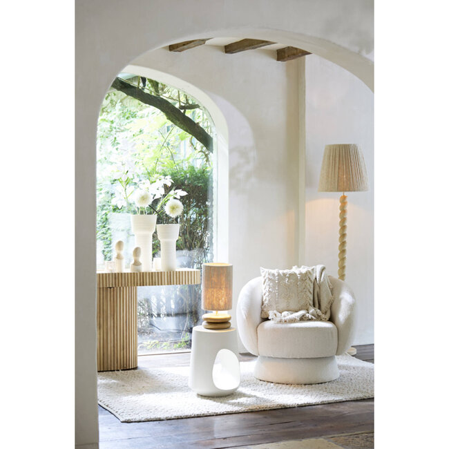 Light en Living Vloerlamp Ø30x138 cm NANNO hout mat naturel