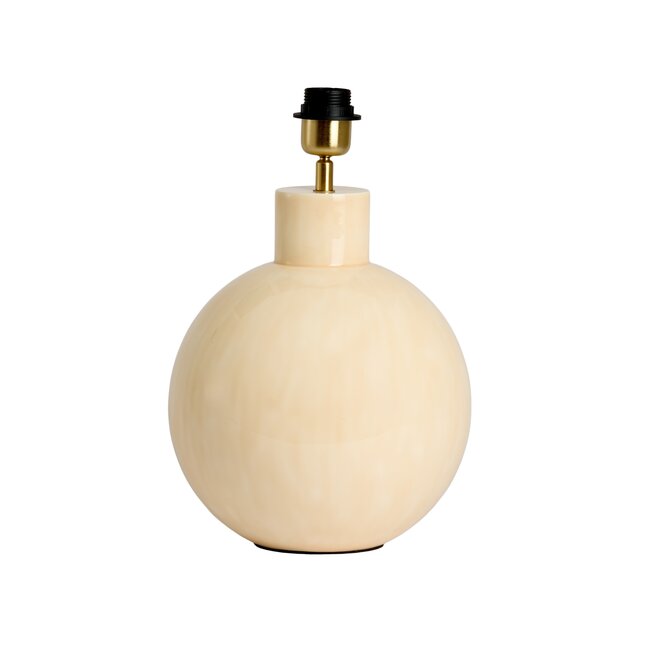 Light en Living Lampvoet Ø25,5x33  cm BENU shiny lichtroze-crème