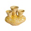 Light en Living Vaas deco 22,5x13,5x20 cm SIAJO keramiek geel-oranje