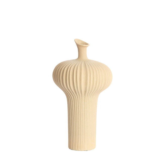 Light en Living Vaas deco  Ø23,5x42,5 cm NEVANO mat perzik