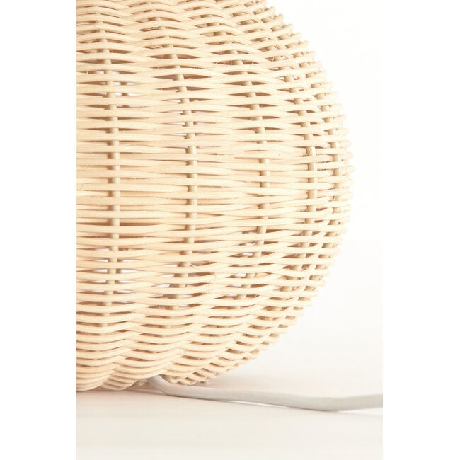 Light en Living Tafellamp Ø27,5x35 cm MAVON rattan naturel