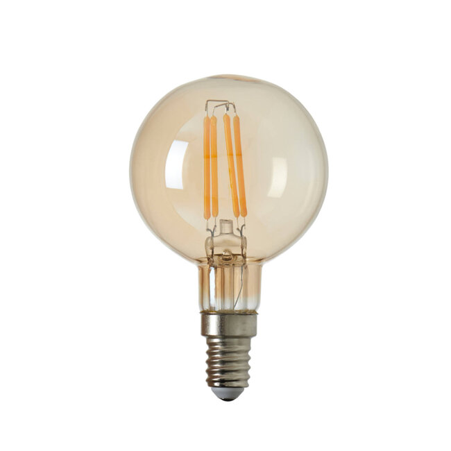 Light en Living LED globe Ø6 cm LIGHT 4W amber E14 Dimbaar