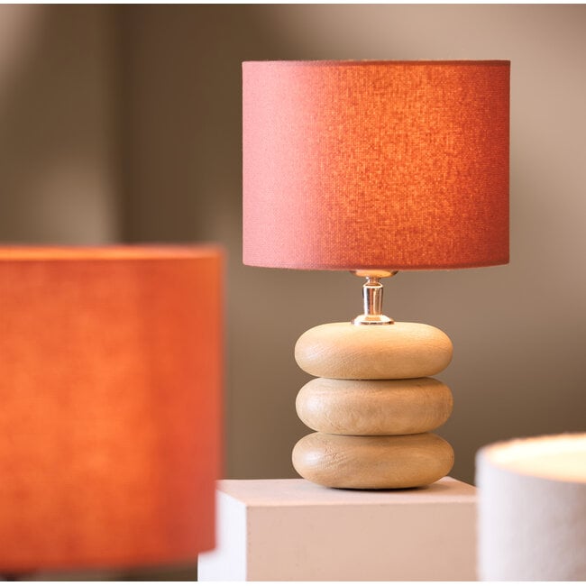 Light en Living Lampvoet Ø12x12 cm BUDONGO hout  naturel