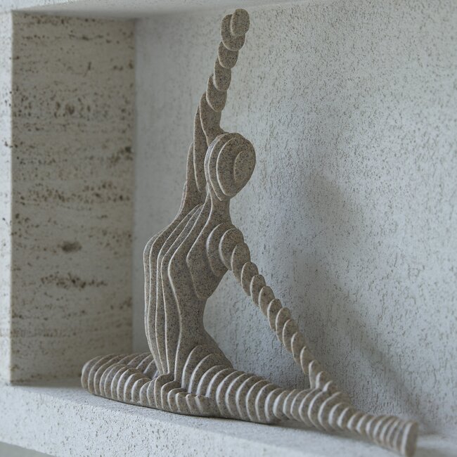 Light en Living Ornament 30x6x24 cm ZENNE taupe