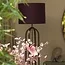 Light en Living Lampenkap rond 40x40x30 cm IMANI bordeaux