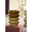 Light en Living Bijzettafel Ø30x39 cm MIROGI glanzend okergeel