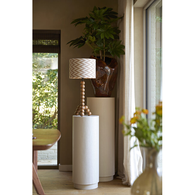 Light en Living Lampvoet 20x20x40 cm VEGLIO hout olie  bruin