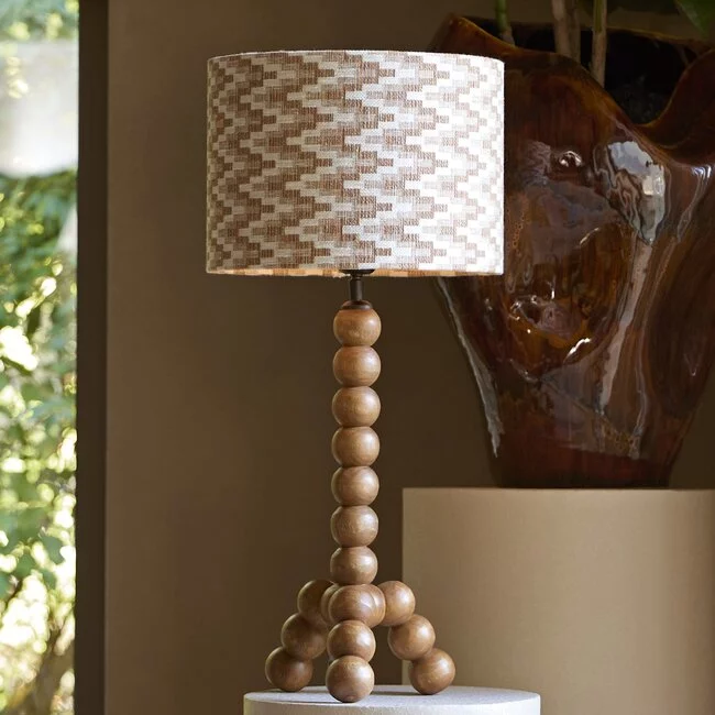 Light en Living Lampvoet 20x20x40 cm VEGLIO hout olie  bruin