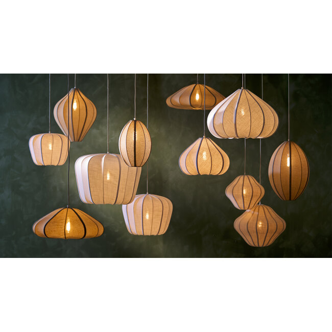 Light en Living Hanglamp Ø50X20 cm Cesano Jute Natural