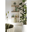 Light en Living Ornament op voet 35x12x50 cm GOUYA in Groen Agaat en Crème