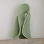 Light en Living Ornament op voet 20,5x19x39 cm ZAZINA groen