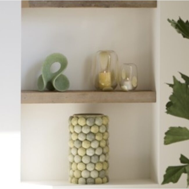 Light en Living Ornament 19,5x14,5x23 cm ZAINO groen