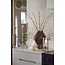 Light en Living Windlicht 17X13X28,5 cm DOLEGA glas helder+donkerbruin