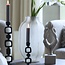 Light en Living Vaas Ø25x44,5 cm TEJEDA glas licht bruin