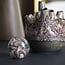 Light en Living Ornament Ø8x8 cm BREON glass brown+cream