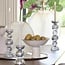 Light en Living Kaarsenhouder Ø9,5x34 cm ITINGA glas bubbel smoke van Light & Living