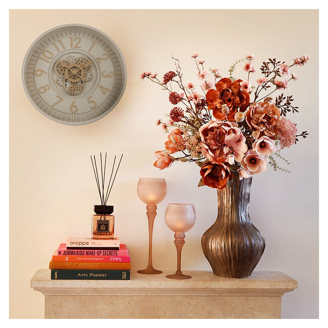 Countryfield Wandklok Celestial M crème -Ø 53 cm