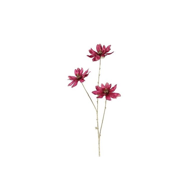 Countryfield Kunsttak Magnolia donkerroze / goud