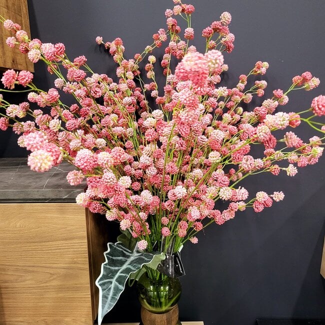 Countryfield Kunst bloem Trifolium XL roze