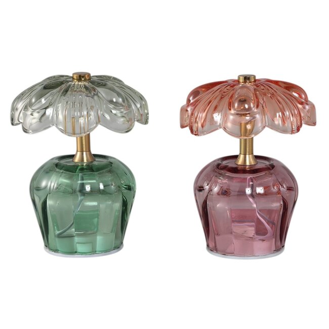 PTMD Kaydie Groen bloemvormige LED-lamp