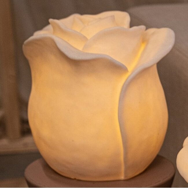 PTMD Aveda White roos hoog LED-lamp oplaadbaar