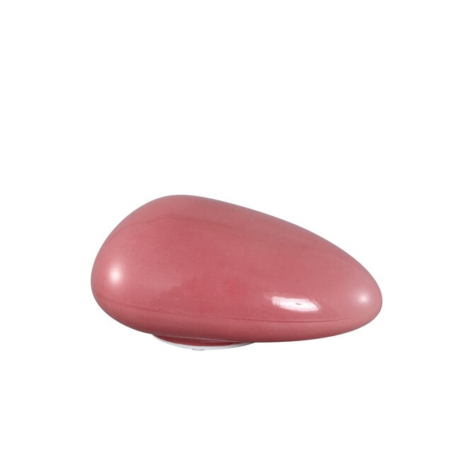 PTMD Shalon Roze steen LED-lamp oplaadbaar L