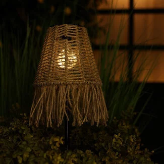 Countryfield Solar LED tafellamp con Ono L naturel