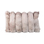 PTMD Kussen Divvo Beige brede rib rechthoekig