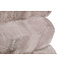 PTMD Kussen Divvo Beige brede rib vierkant