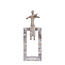 PTMD Ornament Aleria Beige viooldame op marmeren voetstuk