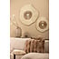 PTMD Wandpaneel Rella Beige gegoten aluminium met centrale steen S