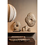 PTMD Ornament Vija Beige gegoten aluminium organisch S