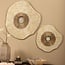 PTMD Wandpaneel Rella Beige gegoten aluminium met centrale steen L