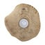 PTMD Wandpaneel Rella Beige gegoten aluminium met centrale steen L