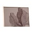 PTMD Wandpaneel Lorinde Lichtbruin canvas Bloemen
