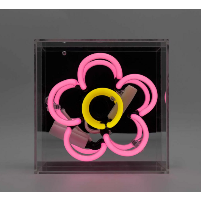 Locomocean Daisy Mini Glas Neon licht