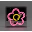 Locomocean Daisy Mini Glas Neon licht