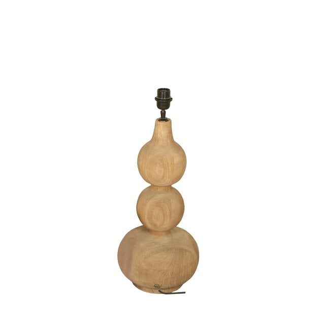 PTMD Tafellamp lampvoet Altus Natural mangohout