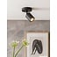Good&Mojo Plafondlamp bamboe JAVA zwart