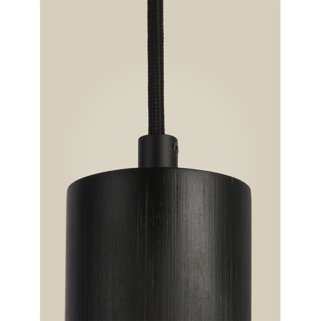 Good&Mojo Hanglamp bamboe JAVA zwart