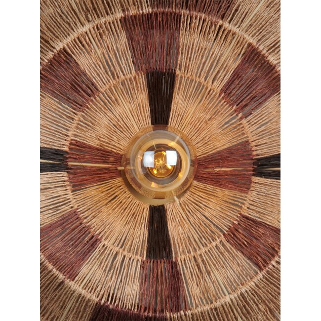 Good&Mojo Wandlamp SERENGETI naturel / bruin L