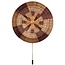 Good&Mojo Wandlamp SERENGETI naturel / bruin L