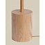 Good&Mojo Vloerlamp essenhout 2-kap OKINAWA naturel