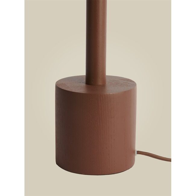 Good&Mojo Tafellamp essenhout OKINAWA bruin