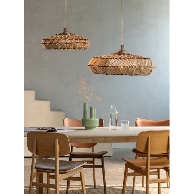 Good&Mojo Hanglamp abacca RINJANI naturel L