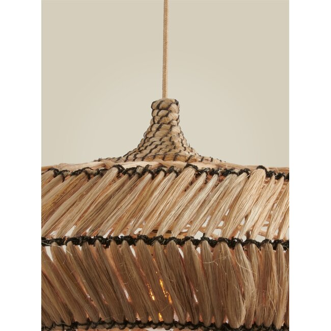 Good&Mojo Hanglamp abacca RINJANI naturel M