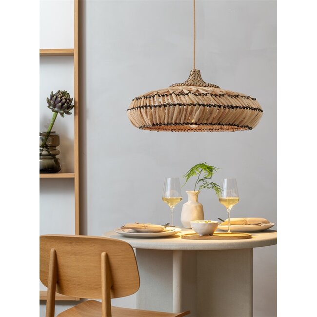 Good&Mojo Hanglamp abacca RINJANI naturel M