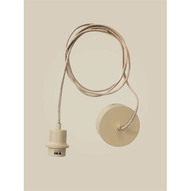 Good&Mojo Hanglamp abacca RINJANI naturel L