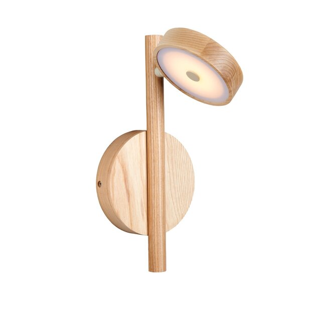 Good&Mojo Wandlamp essenhout OKINAWA naturel