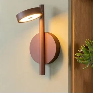 Good&Mojo Wandlamp essenhout OKINAWA bruin